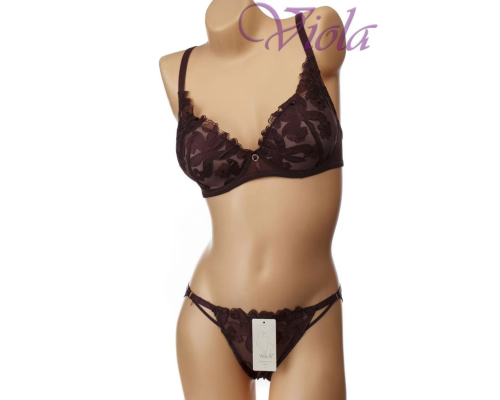 Комплект Weiyesi На Тонкому Поролоні З Трусиками-Сліпами 2129# C