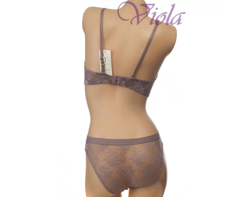 Комплект Weiyesi Бюстгальтер Анжеліка Балконет Без Кісточок З Трусиками-Сліпами A8105# B