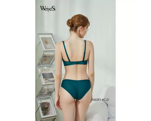 Комплект Weiyesi На Коректорі 2 Пальці З Трусиками-Сліпами A8281# D