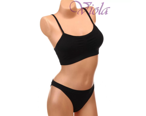 Комплект Beisdanna Топ На Тонком Поролоне С Трусиками-Танга 094#