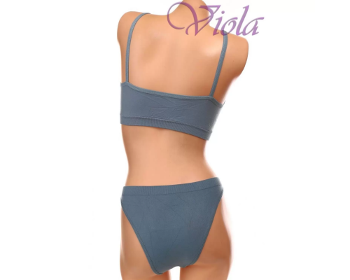 Комплект Beisdanna Топ На Тонком Поролоне С Трусиками-Танга 094#