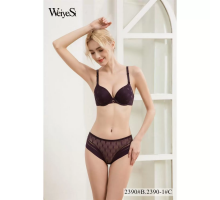 Комплект Weiyesi На Тонкому Поролоні З Трусиками-Сліпами 2390-1# C