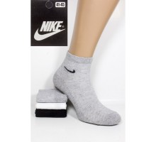 Стрейчевые Мужские Носки В Сеточку Nike (1047cs) Средней Высоты 683636-31
